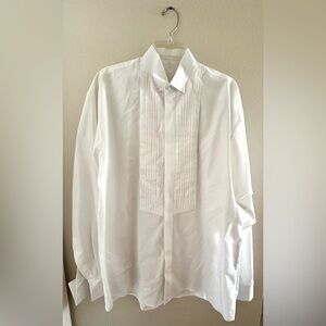 White tuxedo shirt